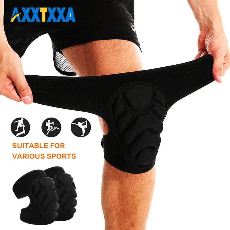 1 paio di gomitiere per ginocchio supporto per tutore per sci Snowboard pattinaggio a rotelle Skateboard ginocchiere protettive per sport estremi