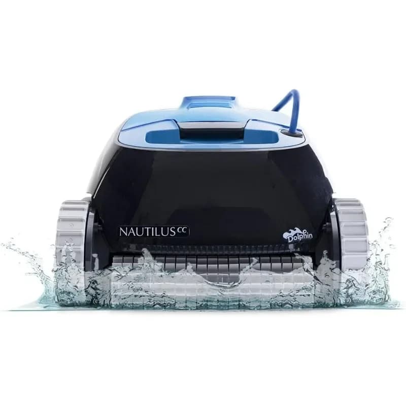 Dolphin Nautilus CC Robot Pulitore Automatico per Piscine, Spazzola per la Pulizia delle Pareti, Accesso al Filtro dall'Alto