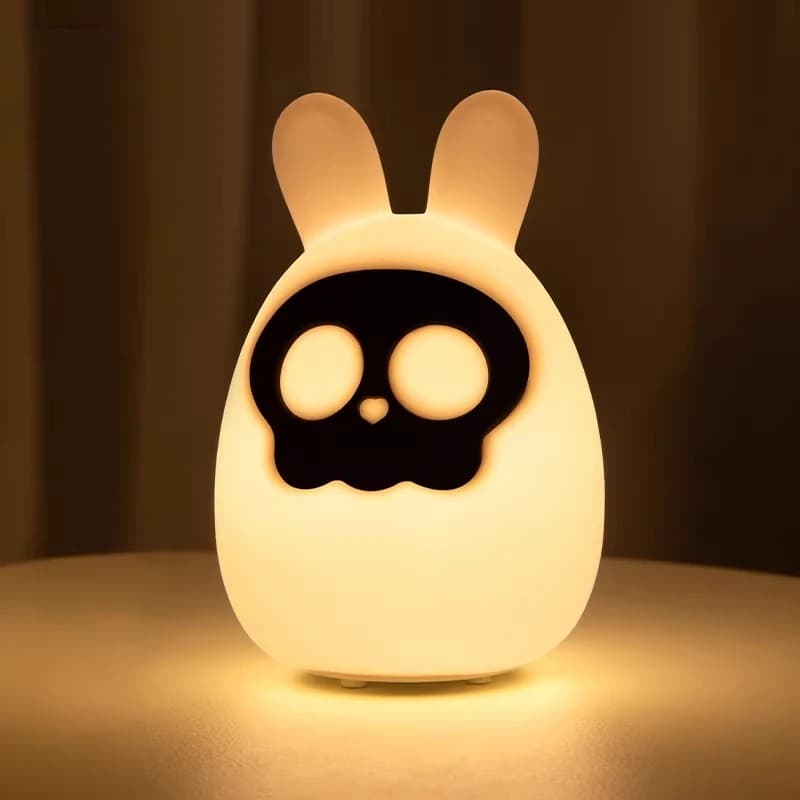 Lampada Notturna Lido's Choice di Zenless Zone Zero, Lampada Scheletro BoneBoo, Illuminazione RGB per Arredamento Scrivania e Sala Giochi