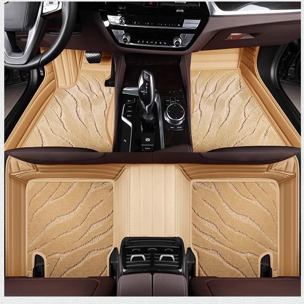 Tappetini per auto personalizzati 5D per Renault Megane II Tappeti per auto Coperta per auto a doppio strato