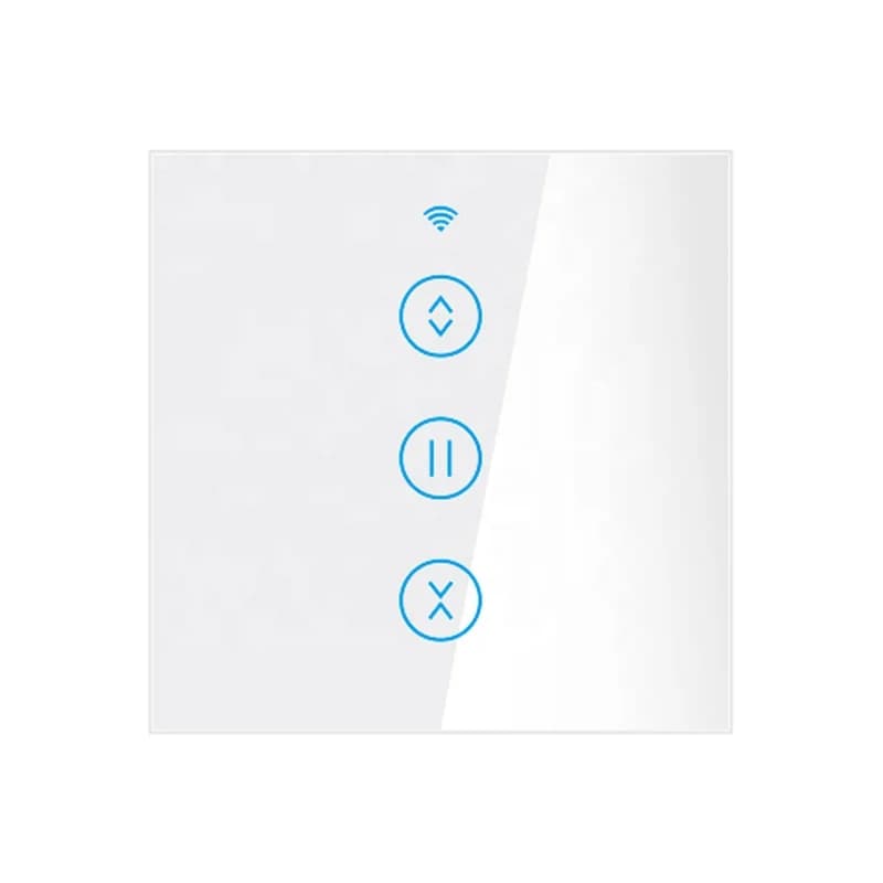 EU UK WiFi Roller Shutter Blinds Wall Switch Support Home WiFi Controlled Curtain Switch Smart Curtain Switch