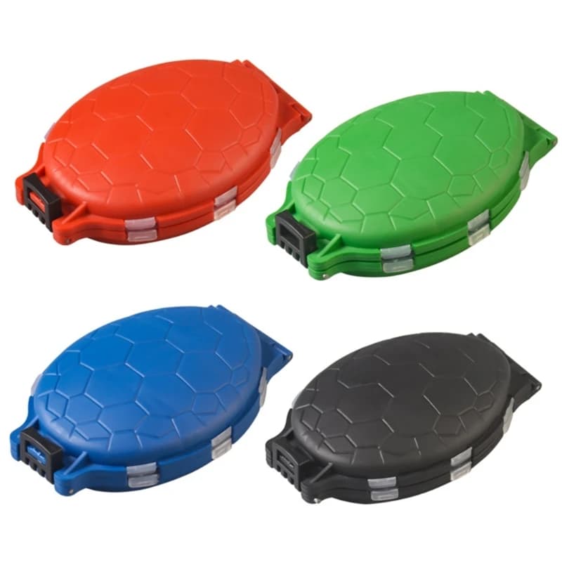 Portable Fishing Equipment Box Organizers Light box for fishing gear baits bait box for baits Double-sided hook organizers