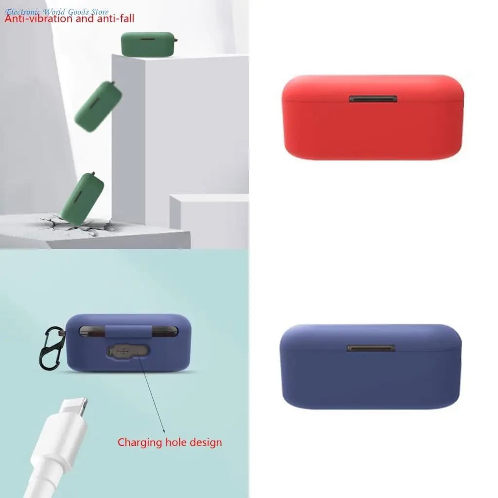 A3PD Wireless Headphone Protective Silicone Case for TOZO-T10 Waterproof-Cover