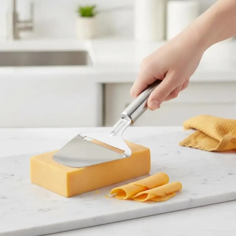 Cheese Slicer Stainless Steel Handheld Cheese Butter Slicer Cutter Grinder Cutting Knife Cheese Tools Kitchen Supplies
