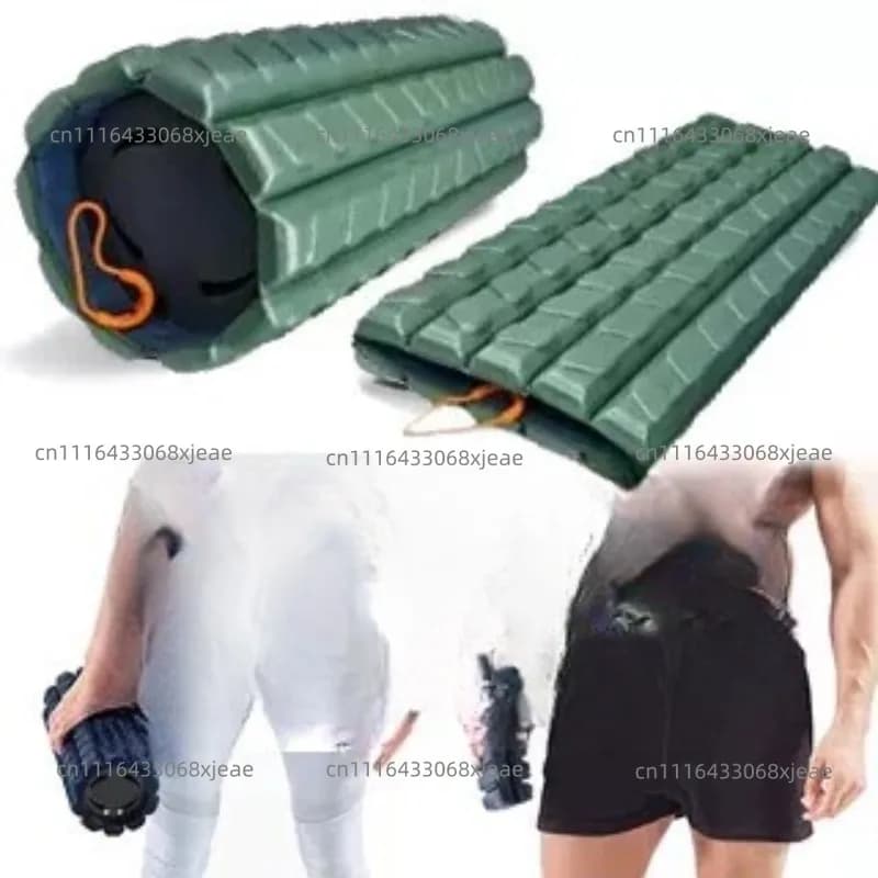 Foldable Portable Travel Mini Foam Roller Fitness Tool For Post Workout Muscle Recovery & Soreness Relief