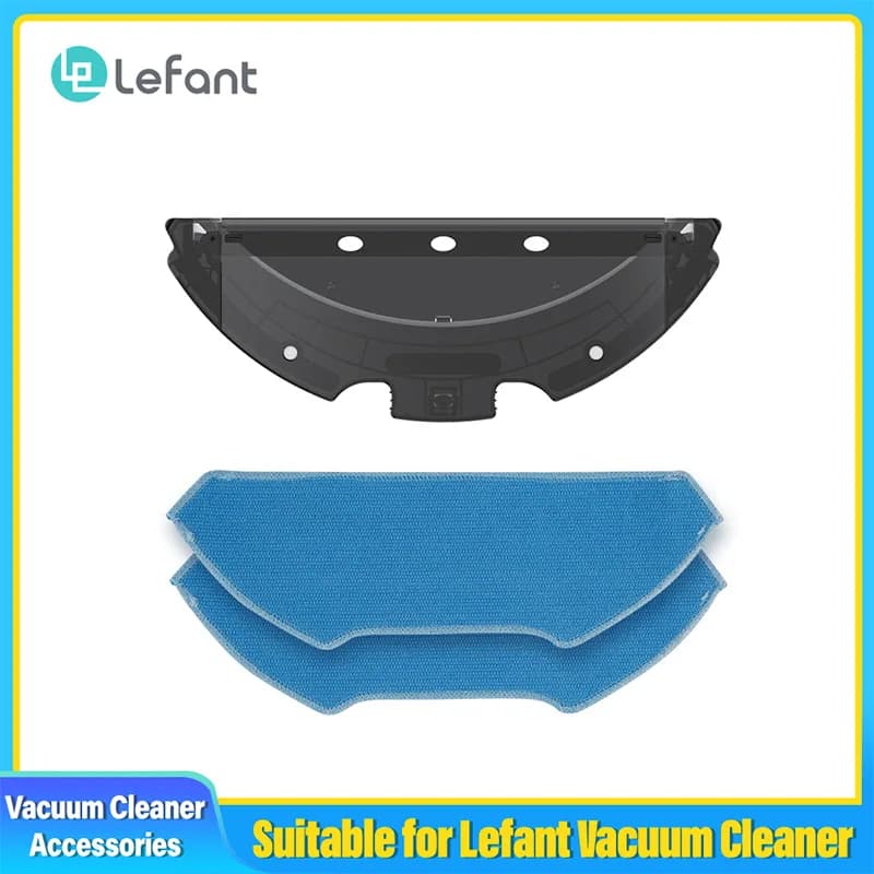 1 support + 2 reusable cloths for Lefant M1 U180 OKP K8 Robot vacuum cleaner washable accessory