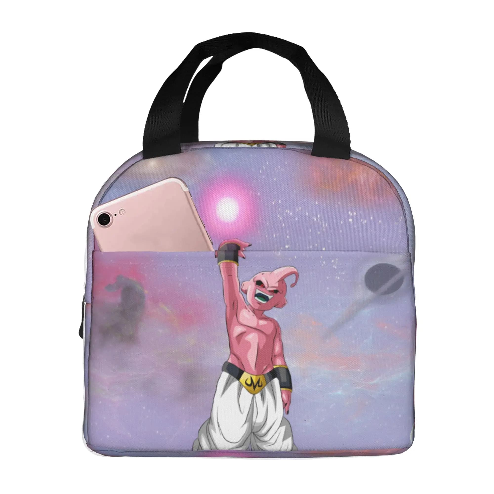 D-Dragon B-Ball Supers Buus Portable Lunch Boxes Waterproof Monster Majins Cooler Thermal Food Insulated Lunch Bag Office Work