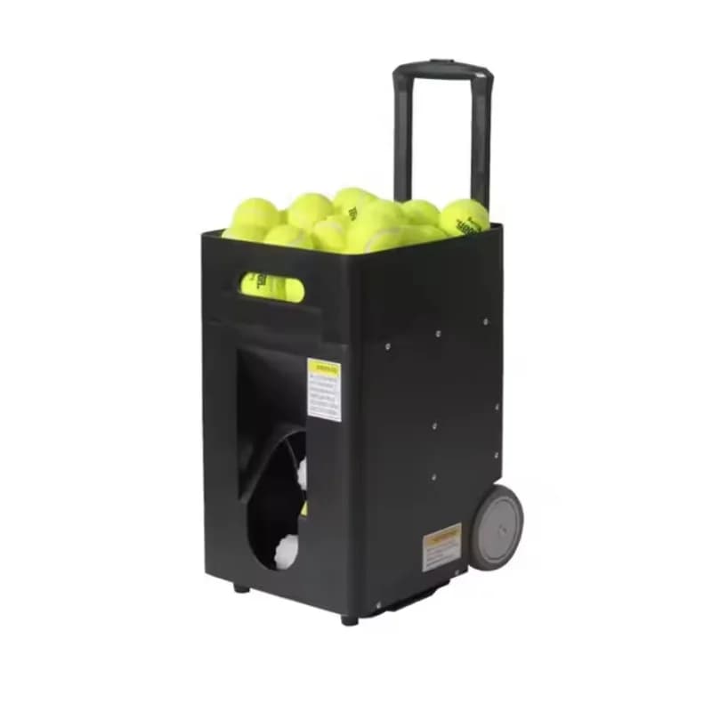 Portable Professional Training Mobile App Control Intelligent Tennis Balls Launch Practice Machines