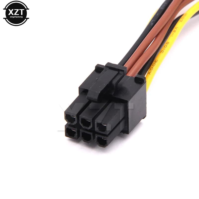 1 pz scheda grafica 4PIN a 6PIN cavo adattatore 4Pin Molex a 6Pin PCI-Express PCIE scheda Video cavo adattatore convertitore di alimentazione