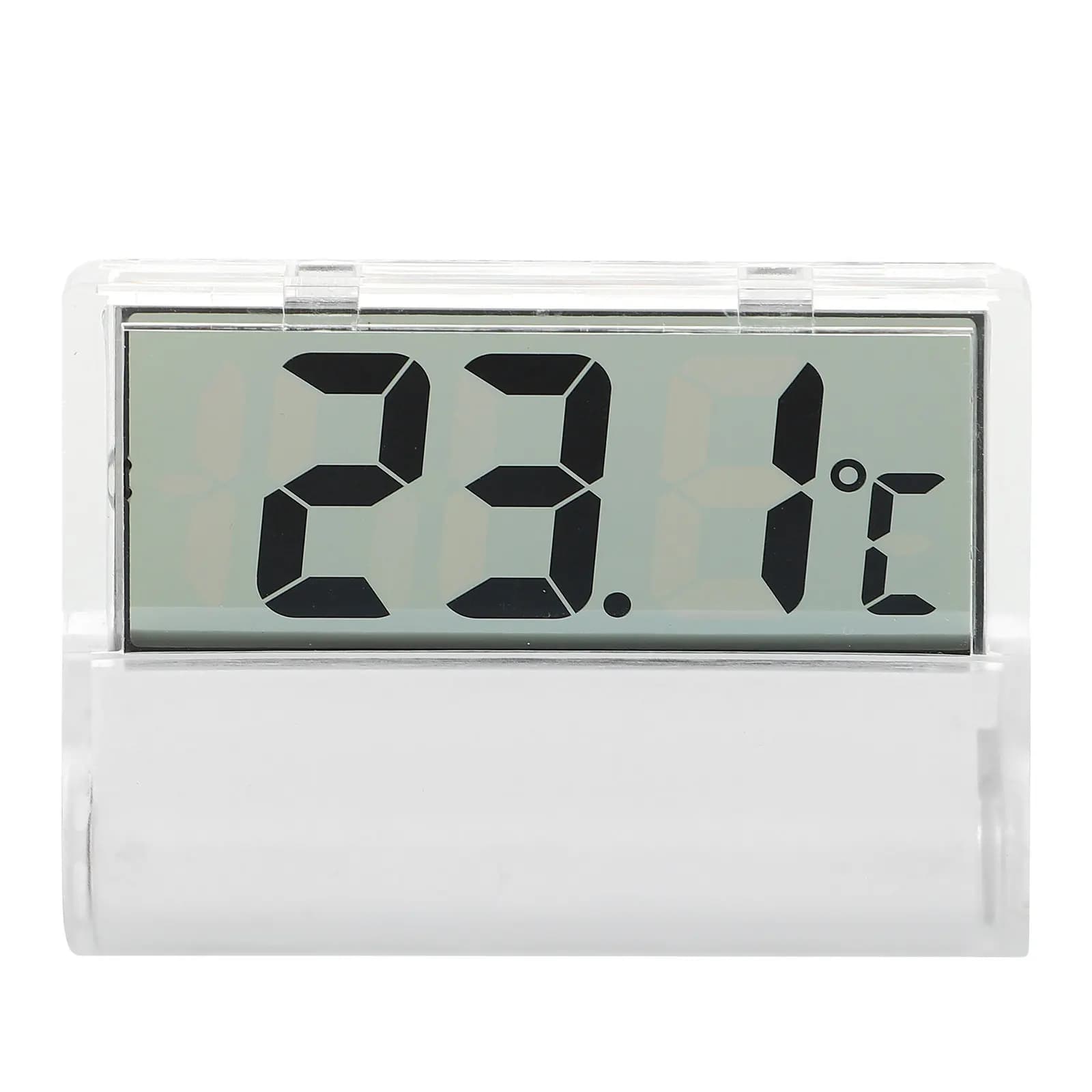 Termometro Digitale Premium in ABS per Acquario, Misuratore di Temperatura per Vasche di Pesci, Termometro per Rettili con Ampio Display