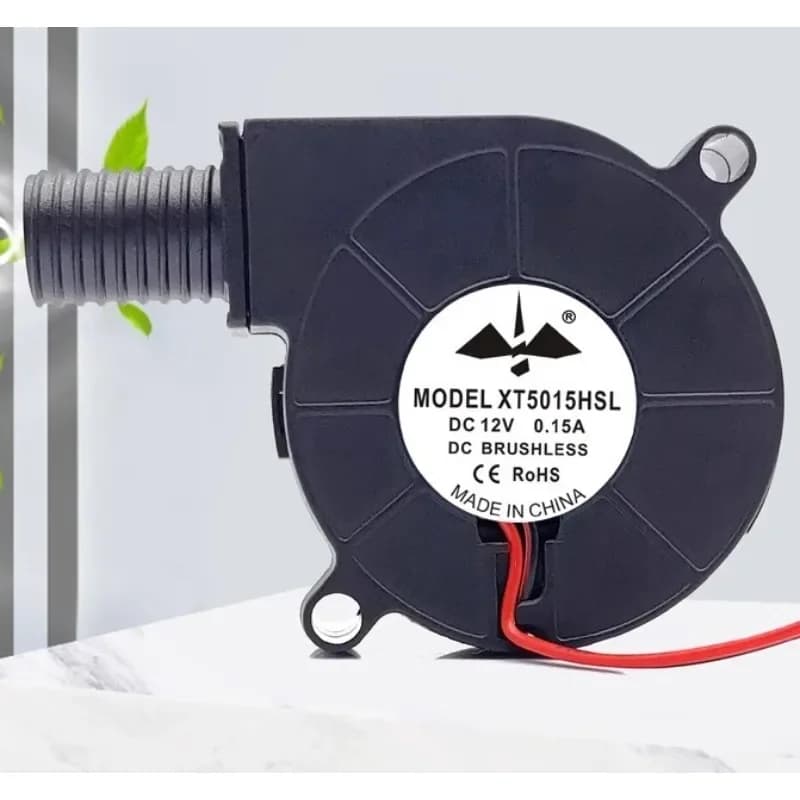 Nuova ventola di raffreddamento per XT5015HSL 5015 purificatore ventilatore 12V 0.15A 5CM ventola di raffreddamento a turbina centrifuga 50*50*15mm