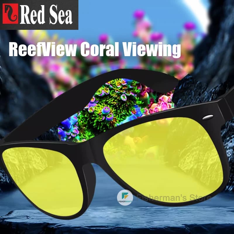 Redsea ReefView Coral View aquarium filter Blue light glasses for coral display Eye protection and photo