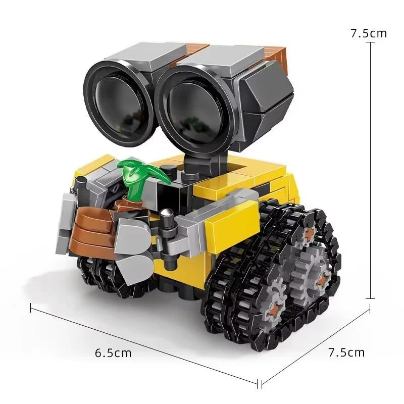 Mini Wally Building Blocks Kit MOC Multi Joint Mobile Classic Movie Model Building Blocks Assembly Children's Toys Up Rising Gift