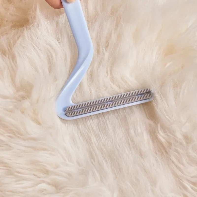 Dispositivo di rimozione dei peli di animali domestici in Silicone, strumento per la pulizia dei pelucchi, detergente per maglioni, rasoio per tessuti, raschietto per vestiti, moquette