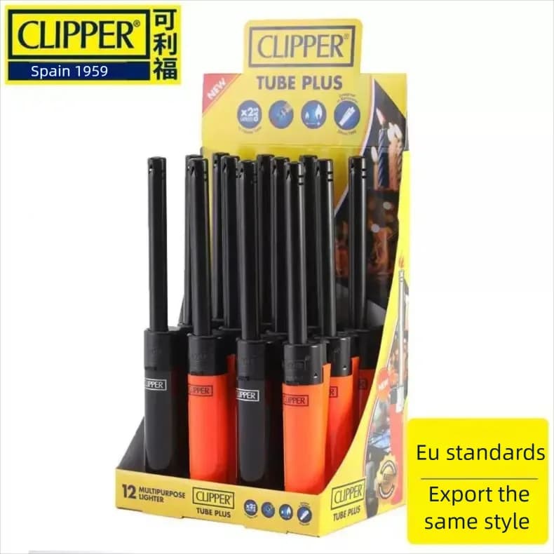 2026 New Genuine Clipper Kitchen Special Long Tube Inflatable Ignition Gun, Outdoor Barbecue Camping Kitchen Gas Stove Igniter