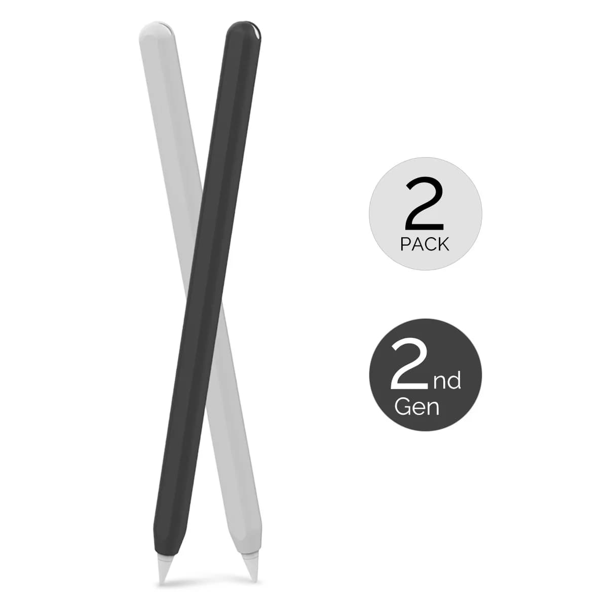 Per Apple Pencil Pro 2 Custodia da 2 pezzi Custodia ultra sottile Custodia protettiva in silicone Custodia protettiva per iPad