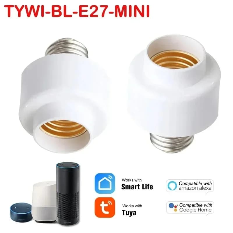 Tuya WIiFi BL E27 Intelligent lampholder Base Lampadine Adapter Kitchen Bedroom Light switch Alexa Google Home Voice control