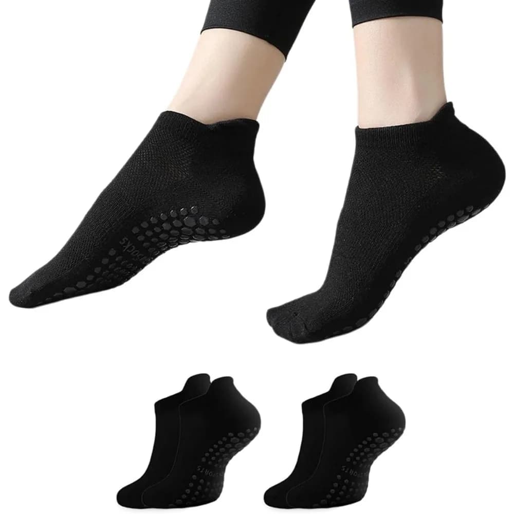 Non-Slip Grip Socks for Women: Ideal for Barre, Ballet, and Yoga