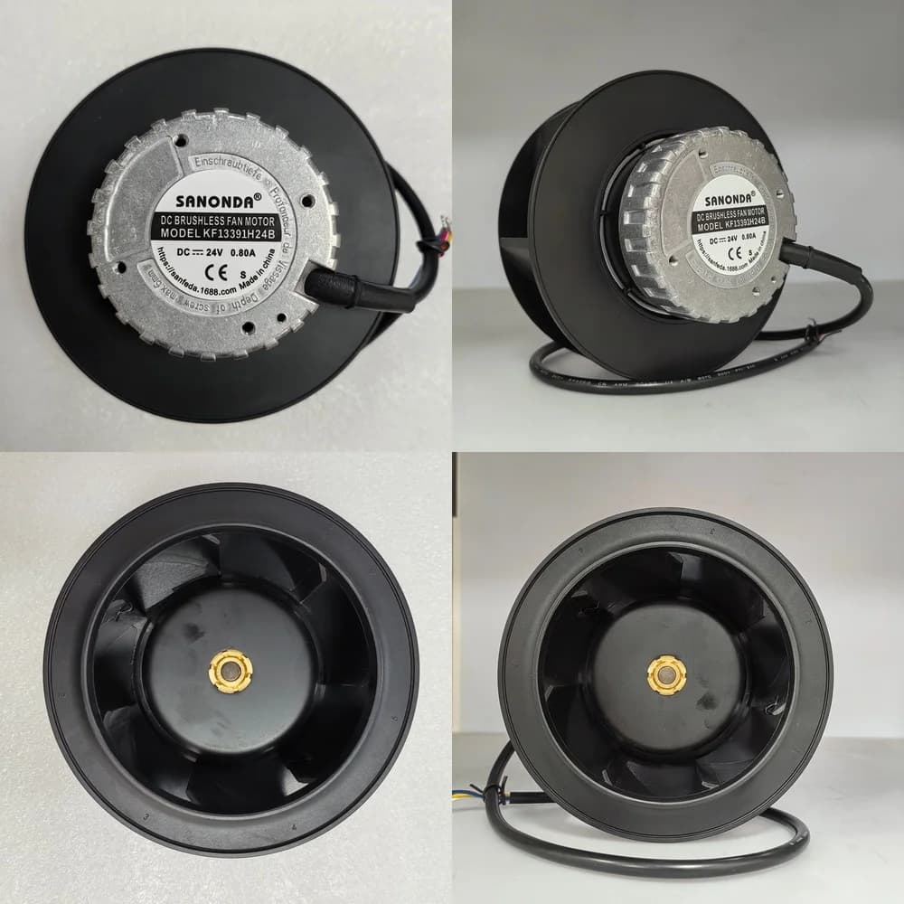 Ventilatore centrifugo purificatore d'aria per 13391 24V 0.8A Auto Casa Ufficio Desktop Depuratore d'aria portatile a ioni negativi