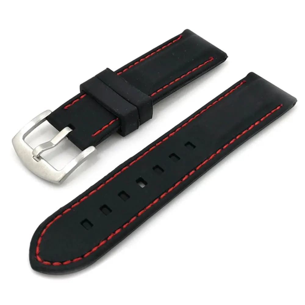 Cinturini Universali Impermeabili in Silicone per Orologi da Donna, 20mm 22mm 24mm, Accessori per Orologi
