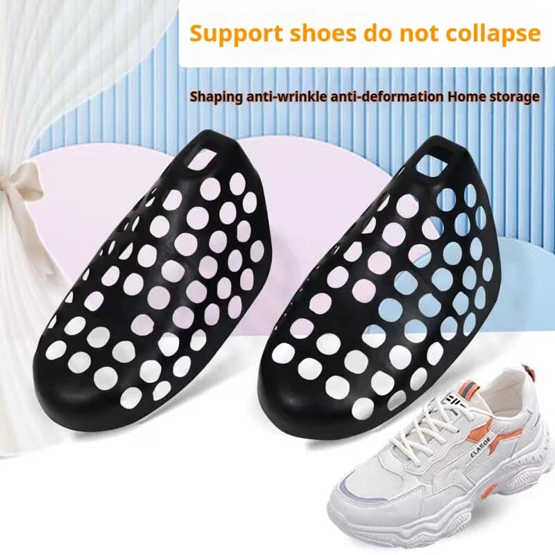 2 pezzi per alberi per scarpe protezione antipiega supporto interno anti-deformazione per scarpe da ginnastica barella per calzature antirughe per la cura delle scarpe