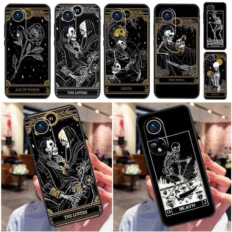 Tarocchi Carte Caso Per Honor X9c X9b X8b X9a X8a X8 X9 50 70 90 Lite Honor 200 Pro Magic 7 5 6 Lite Copertura