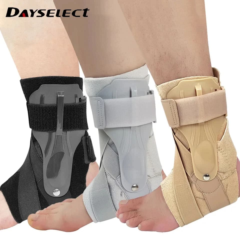 1 pezzo di supporto per compressione sportiva regolabile per caviglia, tutore per distorsione alla caviglia, protezione per le articolazioni, per ciclismo, corsa, basket, calcio