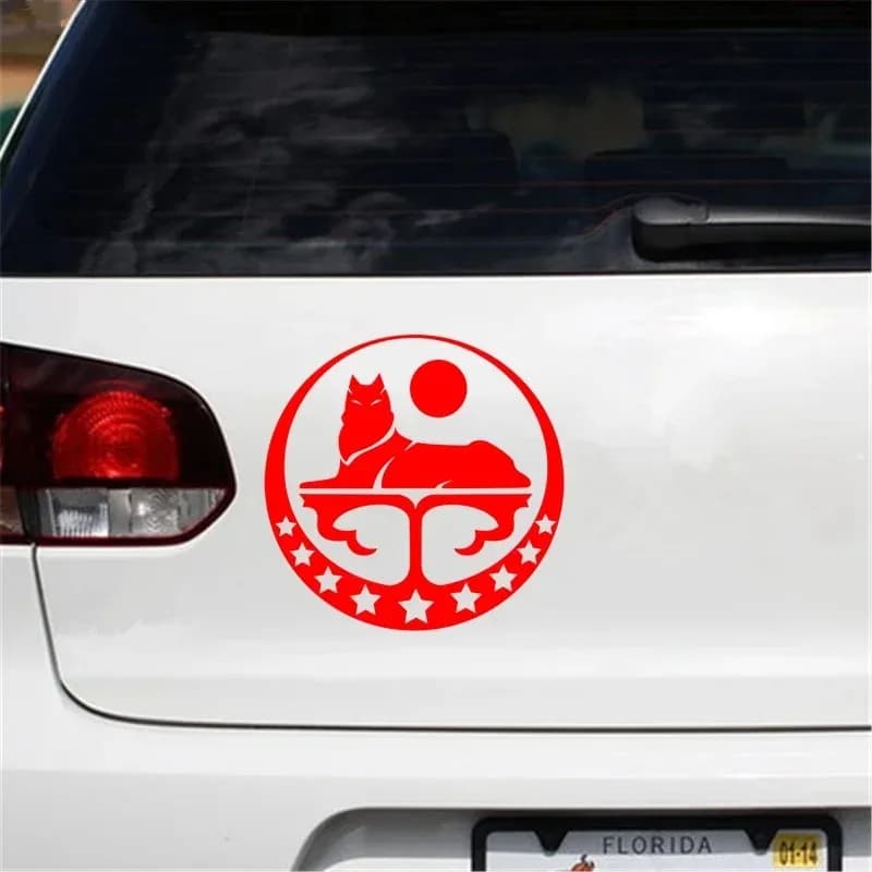Waterproof 15x15cm Creative Car Stickers Interesting Decals Multiple Sizes for Car Decoration Luggage Laptop Notebook