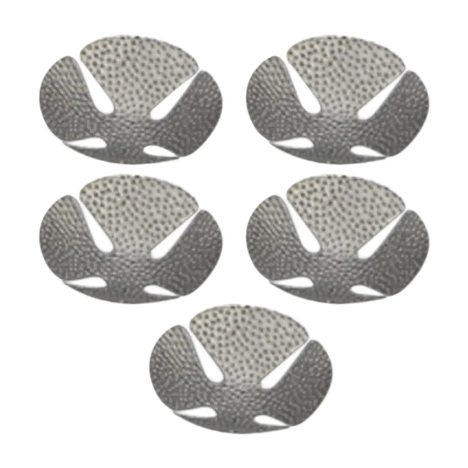 5 Pieces Billiards Pool Cue Tip Shaper Parts Cue Tip Scuffer Burnisher Repair Premium Grinder Portable Repairing Replacement