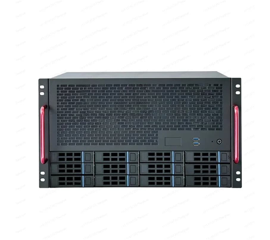 12-Bay 8-Slot NAS Server Case Home Enterprise Storage Chassis