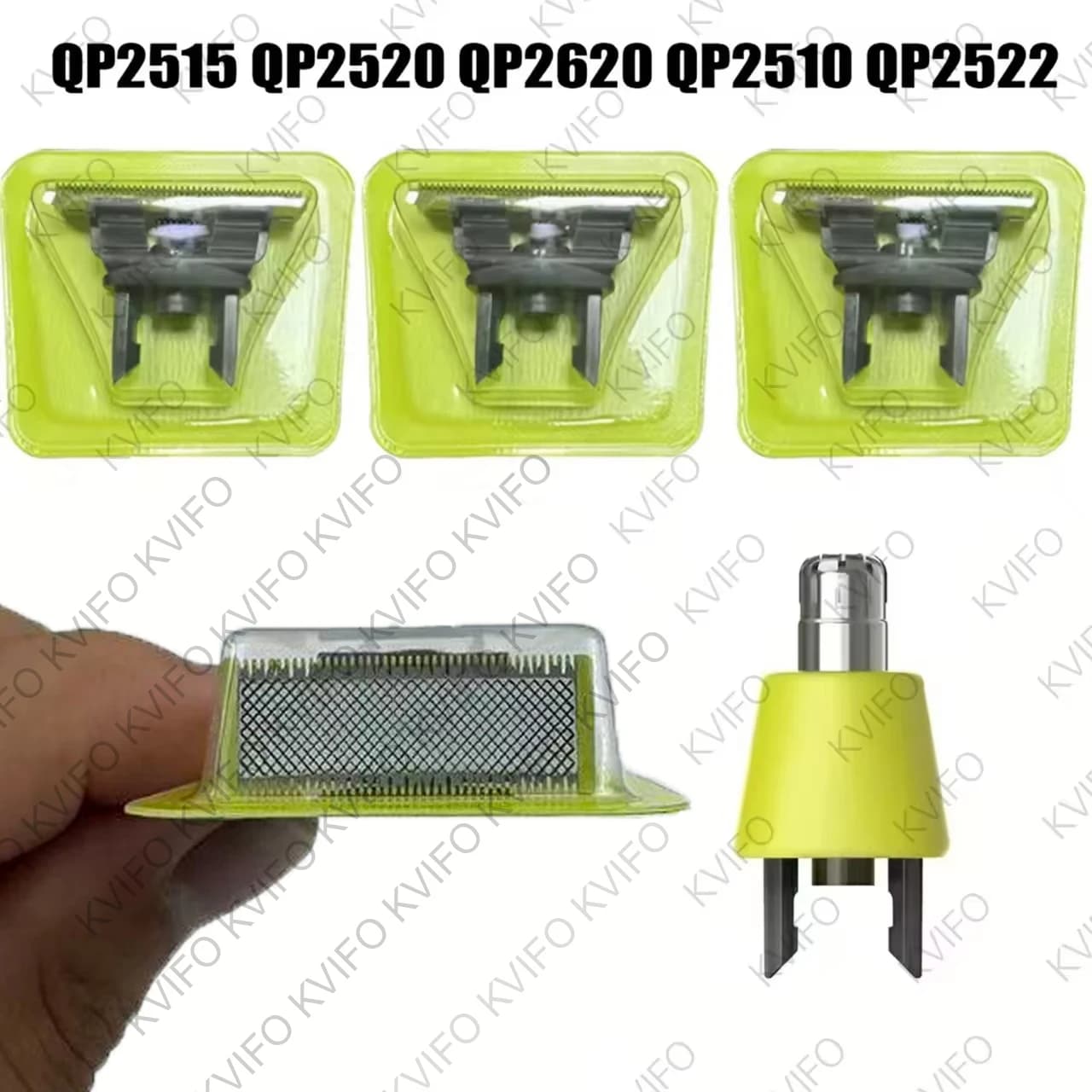 1/2/3/4 PCS Good Replacement Blade for Beard Shaver Head Trimmer Compatible with QP&2520/2530 2630 6510 6520 2523 One&Blade