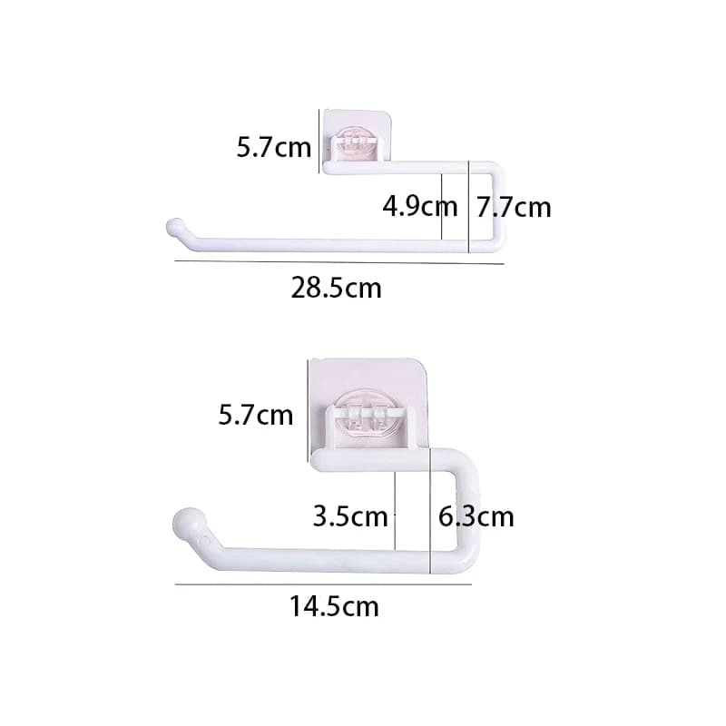 Self-Adhesive Paper Towel Holder No Drill Adhesive Paper Towel Rack for Kitchen bathroom roll holder toilet paper holder