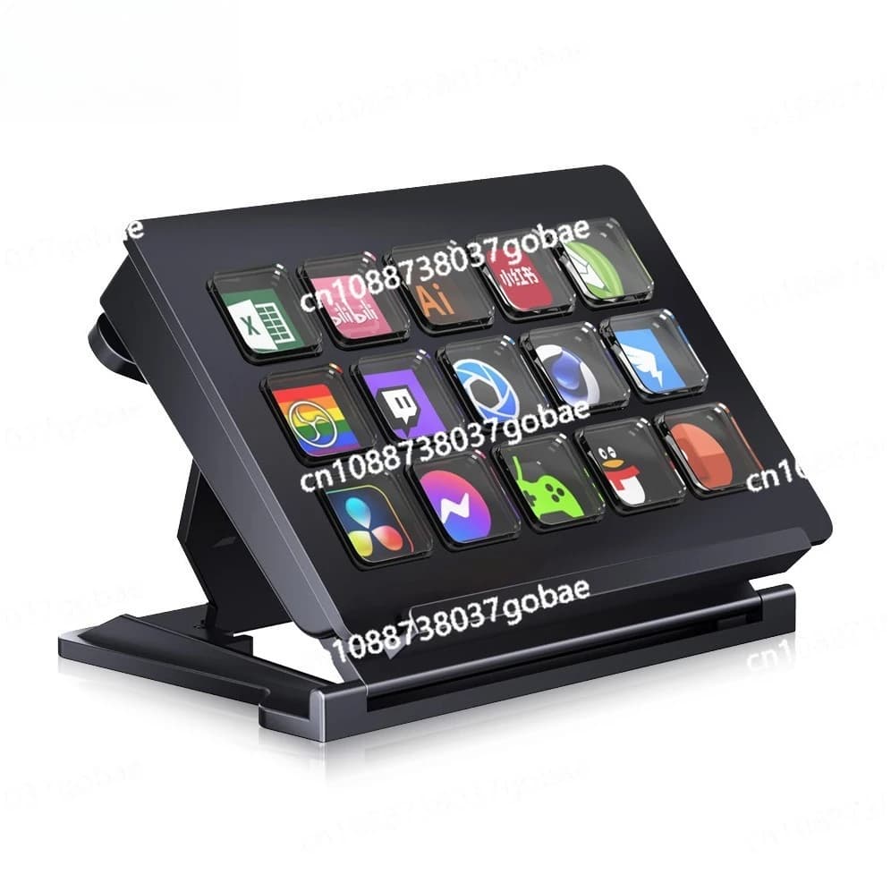 Tastiera LCD visiva, tastiera programmabile con tasti di scelta rapida, tasti macro, stream deck programmabile