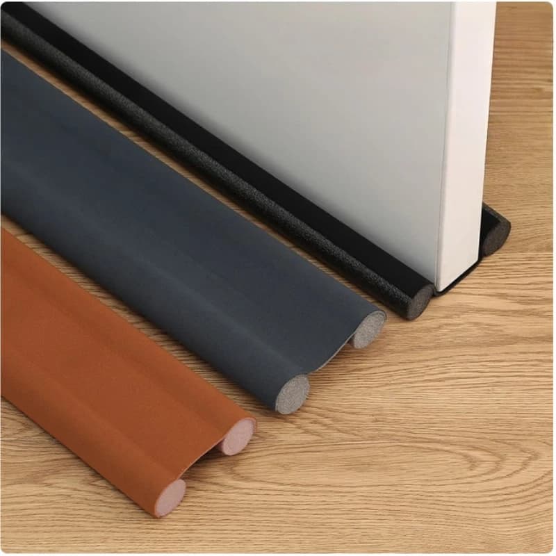 5PCS Guarnizione inferiore della porta Guarnizione inferiore della porta Striscia di tenuta della cucitura ispessita a prova di freddo Guarnizione anti-radica e scarafaggio
