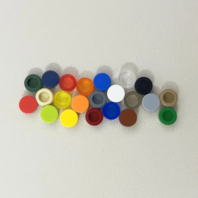 98138 35380 35381 piastrelle rotonde 1x1 mattoni collezioni Bulk Modula00r GBC giocattoli per MOC tecnico vendita Building Blocks compatibile