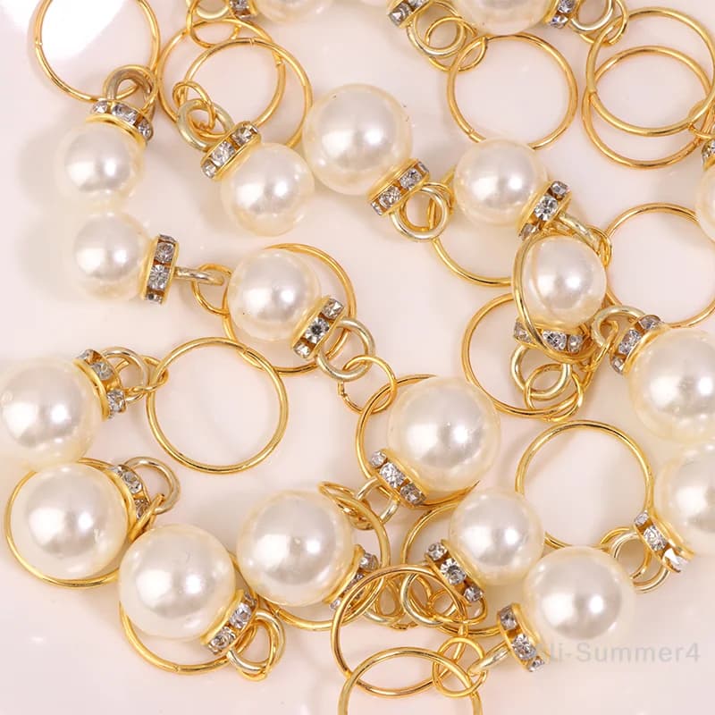 10 pezzi di perle per maglieria punto marcatori ciondolo con ciondoli per regalo fatto a mano strumenti per maglieria risultati fai da te