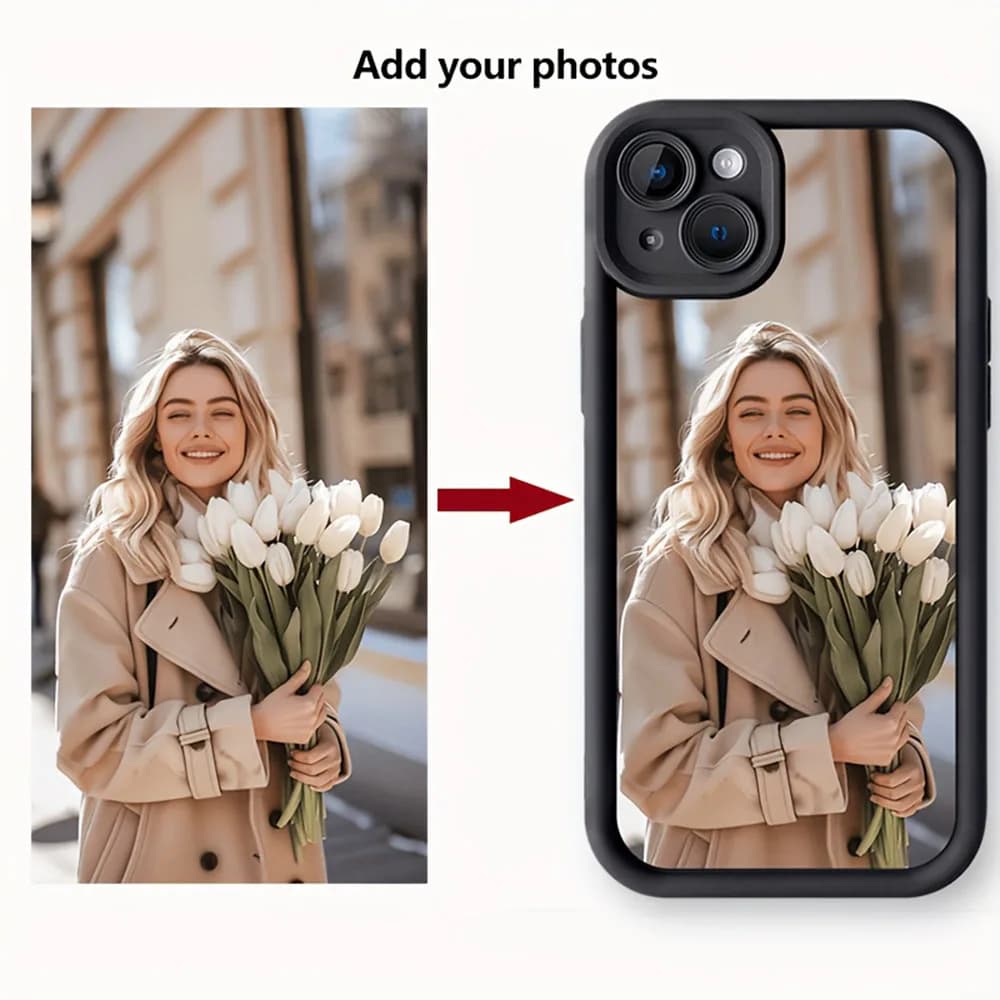 Custodia personalizzata per iPhone 17 16 15 14 13 12 11 Pro Max 12Mini 13Mini SE 2020 2022 Air XS XR 7 8 Plus 16e 17 Air Photo Cover