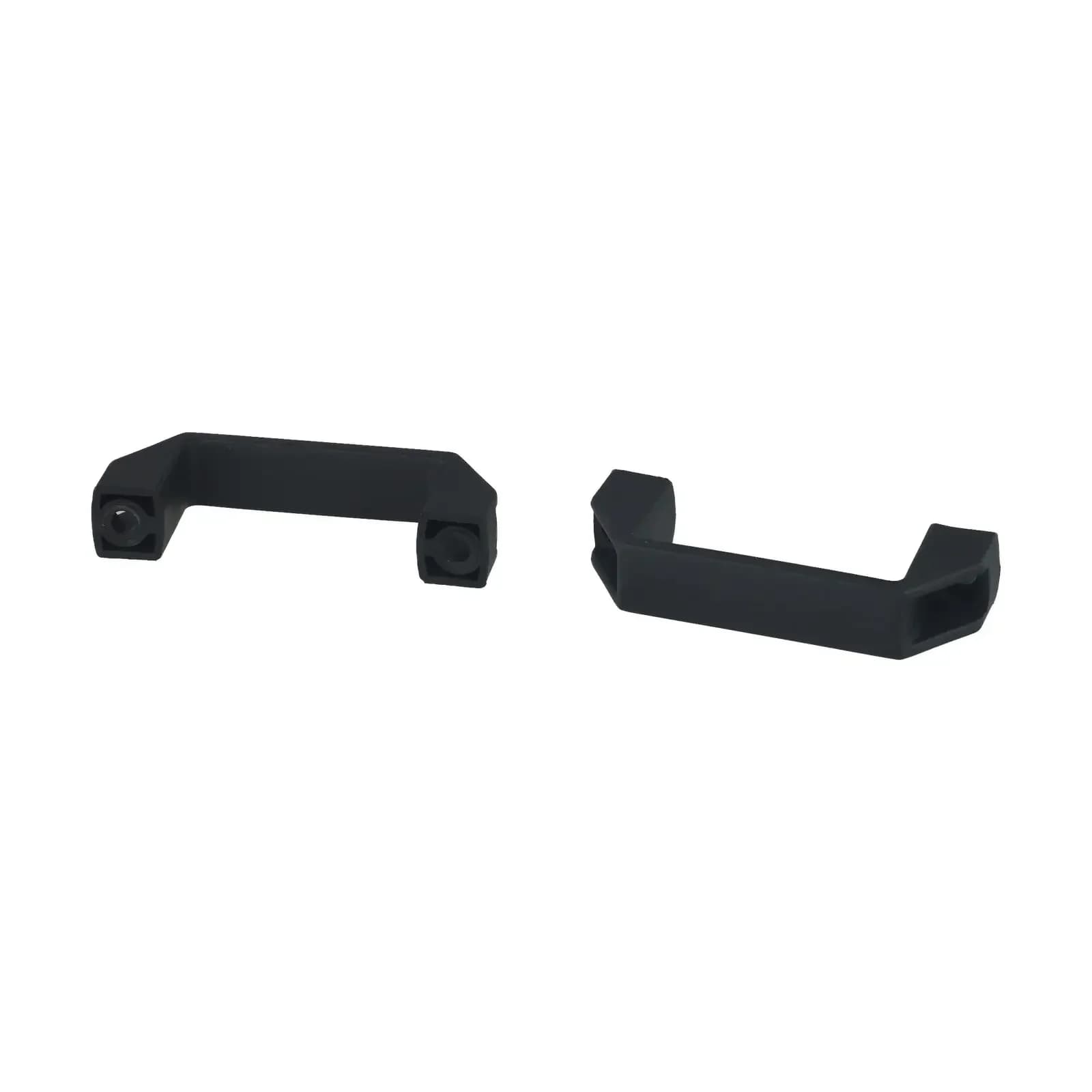 2 maniglie in plastica di nylon ispessito per ante di armadi, adatte per apparecchiature meccaniche e applicazioni per cassetti