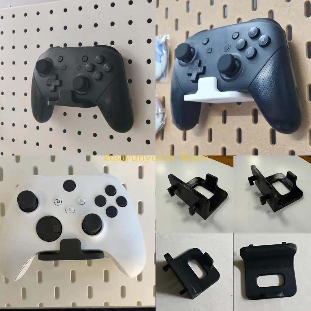 P9JB Gancio appendiabiti per controller gioco per supporto SKADIS Espositore per tabelloni con fori Organizzatori per in