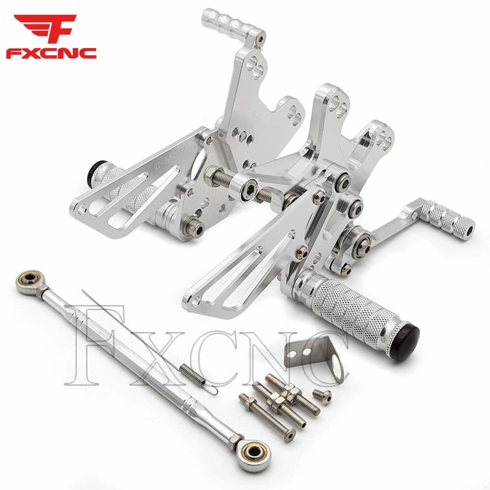 Per Kawasaki ZX10R 2011-2022 CNC Regolabile Moto Pedane Pedane Rider Pedane Poggiapiedi Pedale