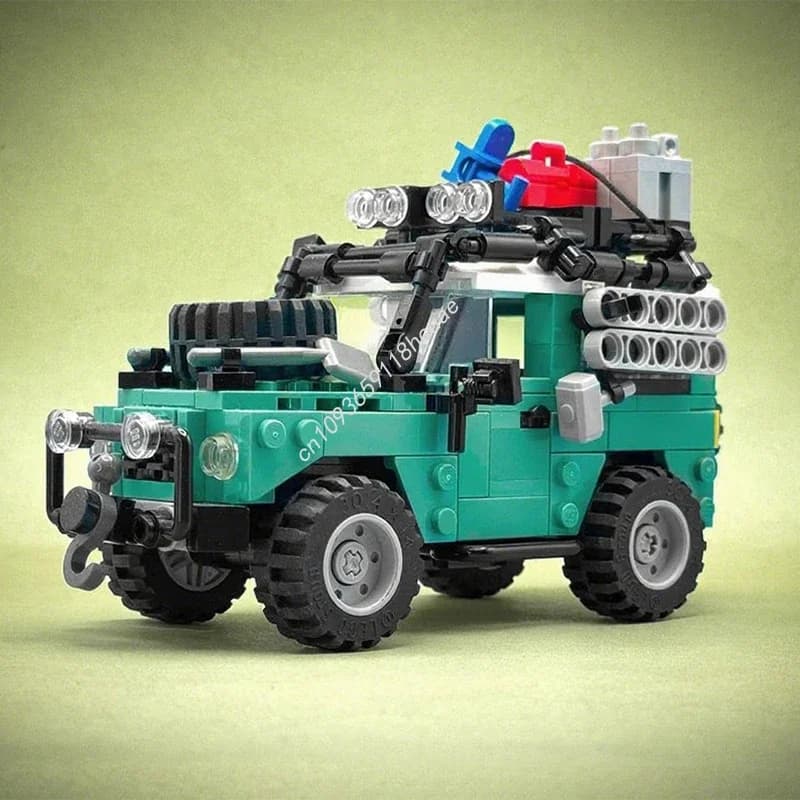 341pcs MOC Ground Walker Defender 90 City Champion supercar Building Blocks Christmas Educational Toys creative DIY Gift