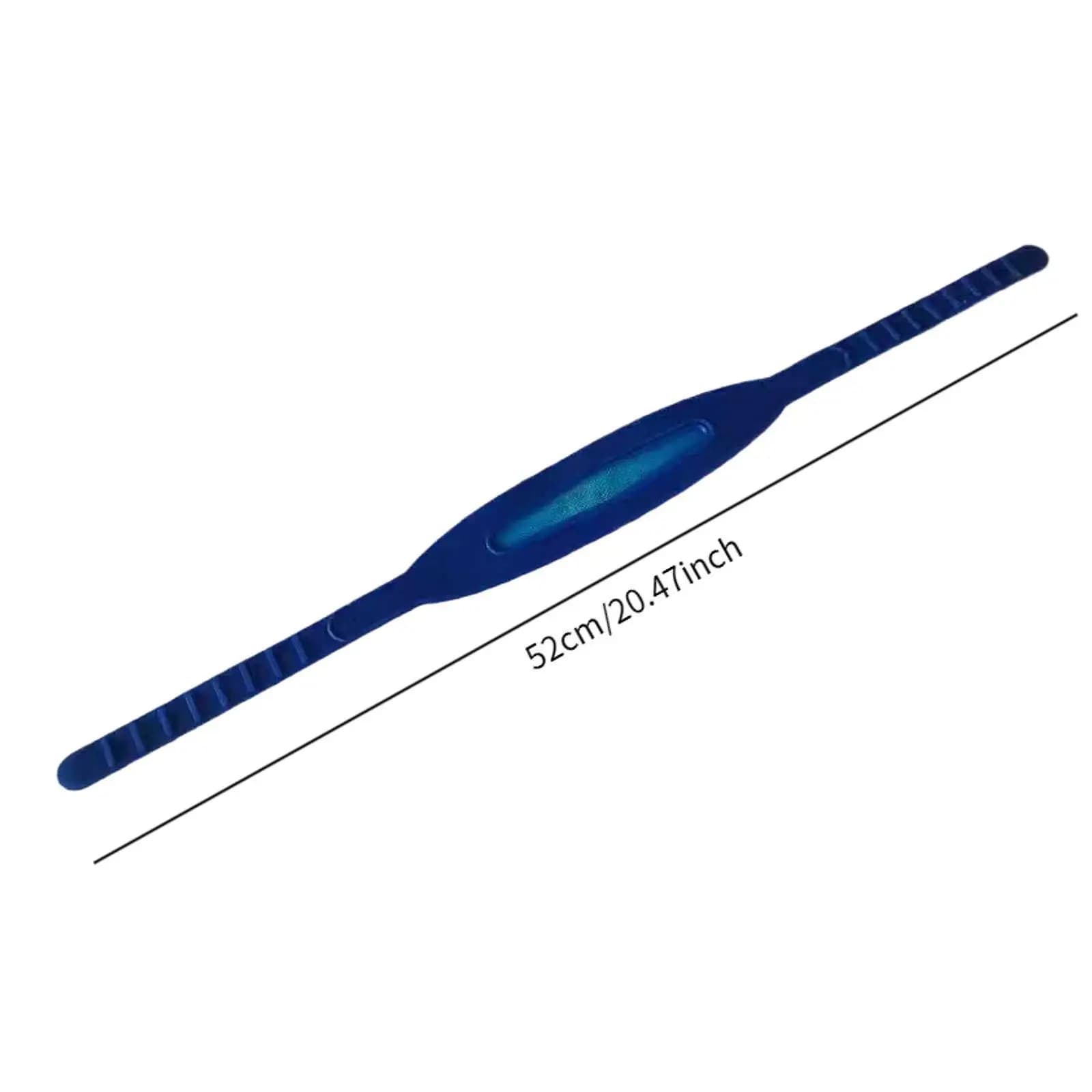 Swim Glasses Strap Silicone Waterproof Replacement Headband Scuba Goggles Accessory for Competitive Swimming