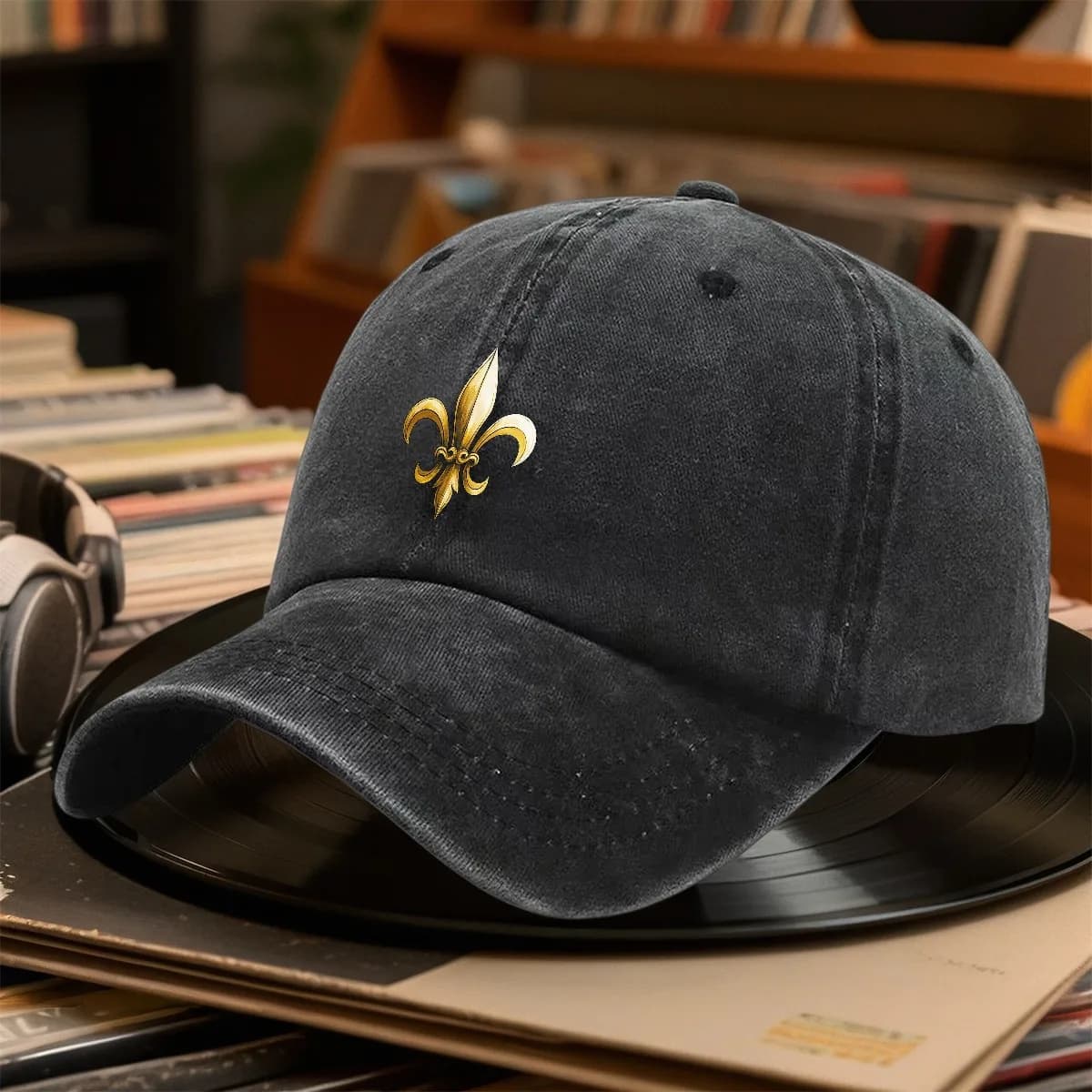 Fleur De Lis Peaked Strong'S Intricate Golden Original Design Protection Wo Baseball Cap Hat Retro Classic Outdoor Enthusiasts J
