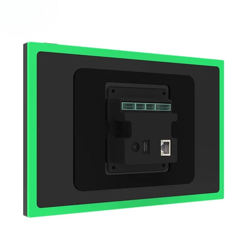 Matter Thread Wifi 10.1 Inch Wall Mount Android POE Automation Device Products Control Light Lo ck Outlet Tablet Panel