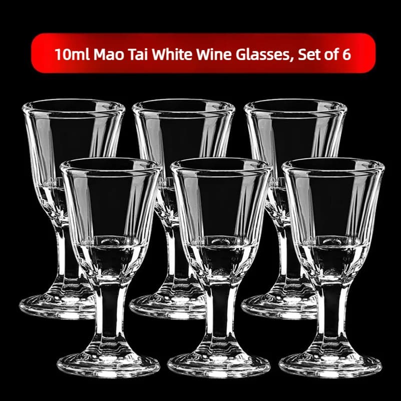 Wineware, white wine cup set, small wine cup, one-shot glass, restaurant 0.1kg wine cup with scale, liquor cup for home use