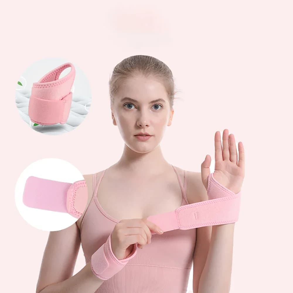 Supporto per Polso con Tendina Stabilizzatrice Notturna per Sindrome del Tunnel Carpale, Unisex per Mano Destra e Sinistra, Tutore Leggero Singolo per Uso Quotidiano
