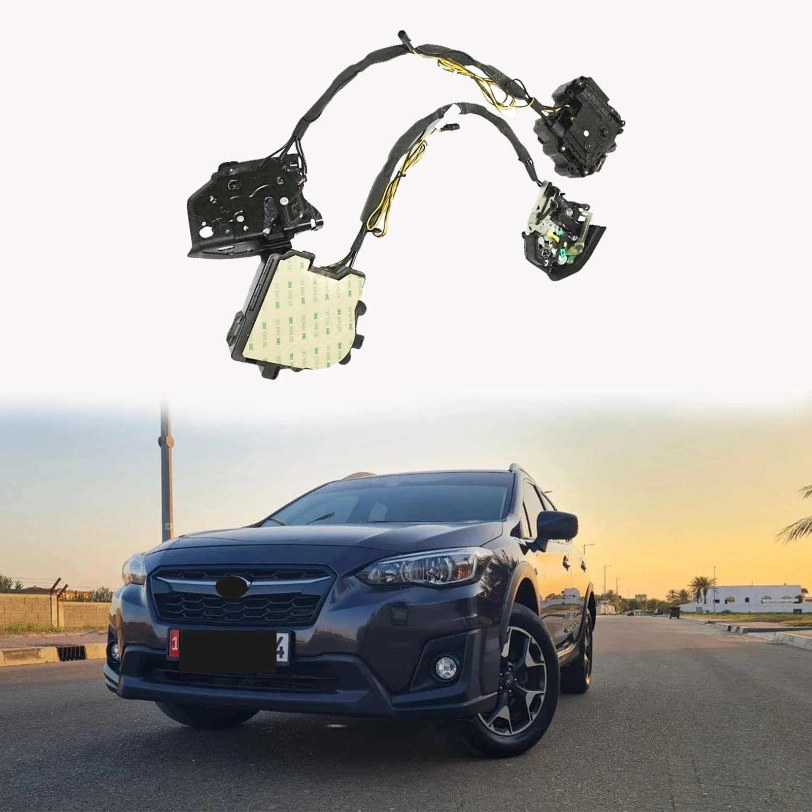 Per Subaru XV 2018-2019 Automatico Soft Close Porta Super Silenzio Auto Porta Del Veicolo Smart Auto Serratura Elettrica Della Porta di Aspirazione