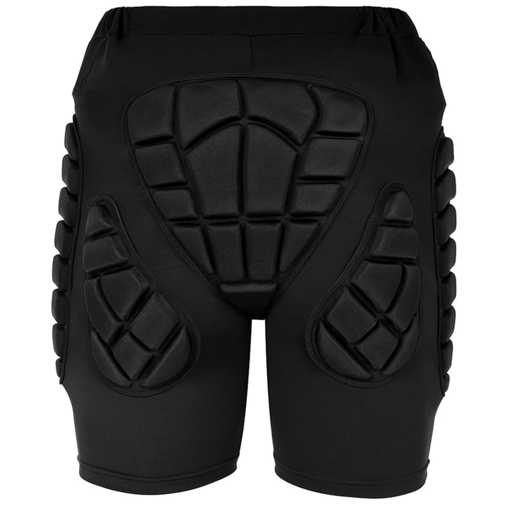 Pantaloncini imbottiti protettivi per fianchi unisex 3D Assorbimento degli urti Pantaloncini sportivi imbottiti spessi 0,6 pollici Anti-caduta per sci Pattinaggio su ghiaccio Snowboard