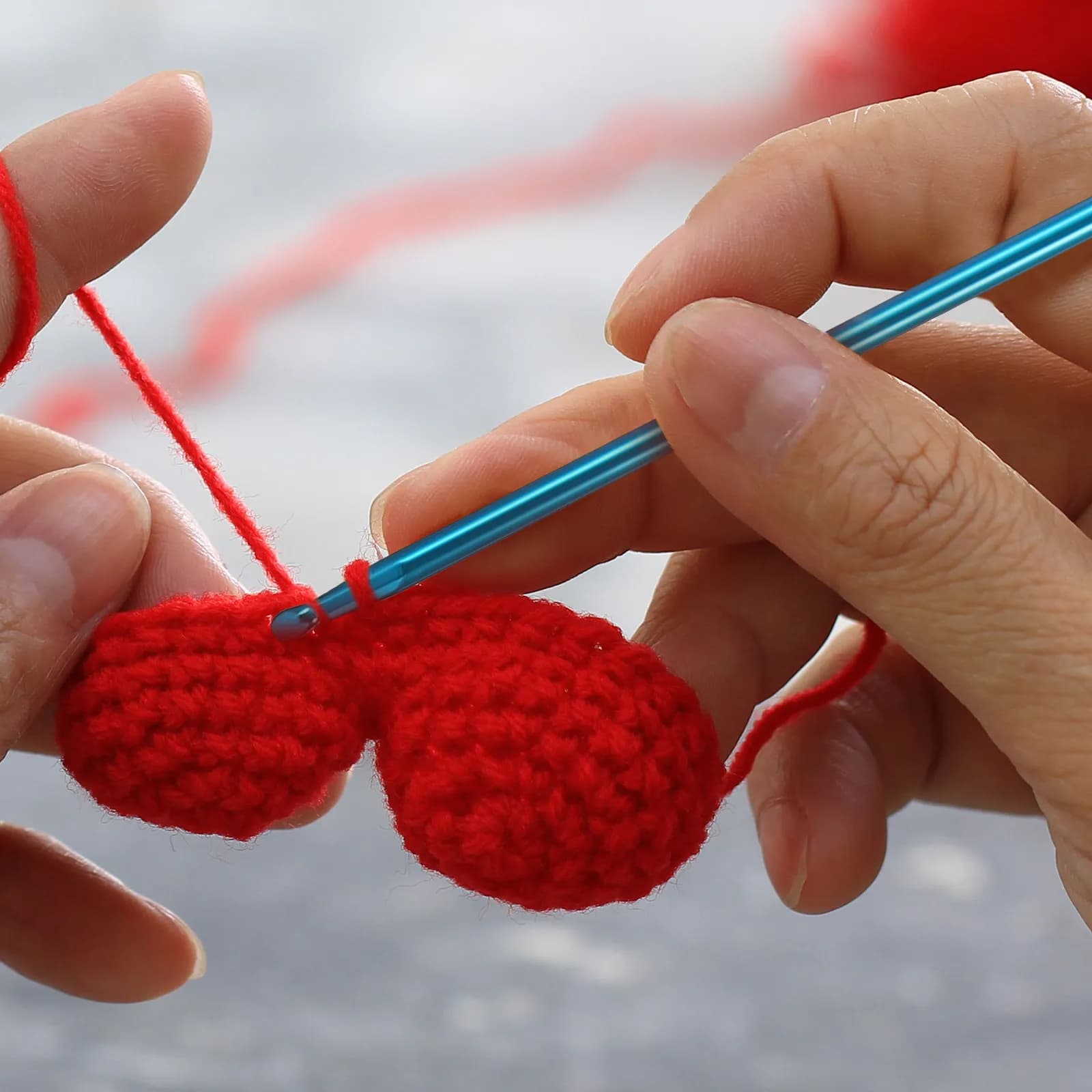 Set di Ferri da Maglia Ergonomici per Principianti e Professionisti, per Maglioni, Sciarpe e Cappelli