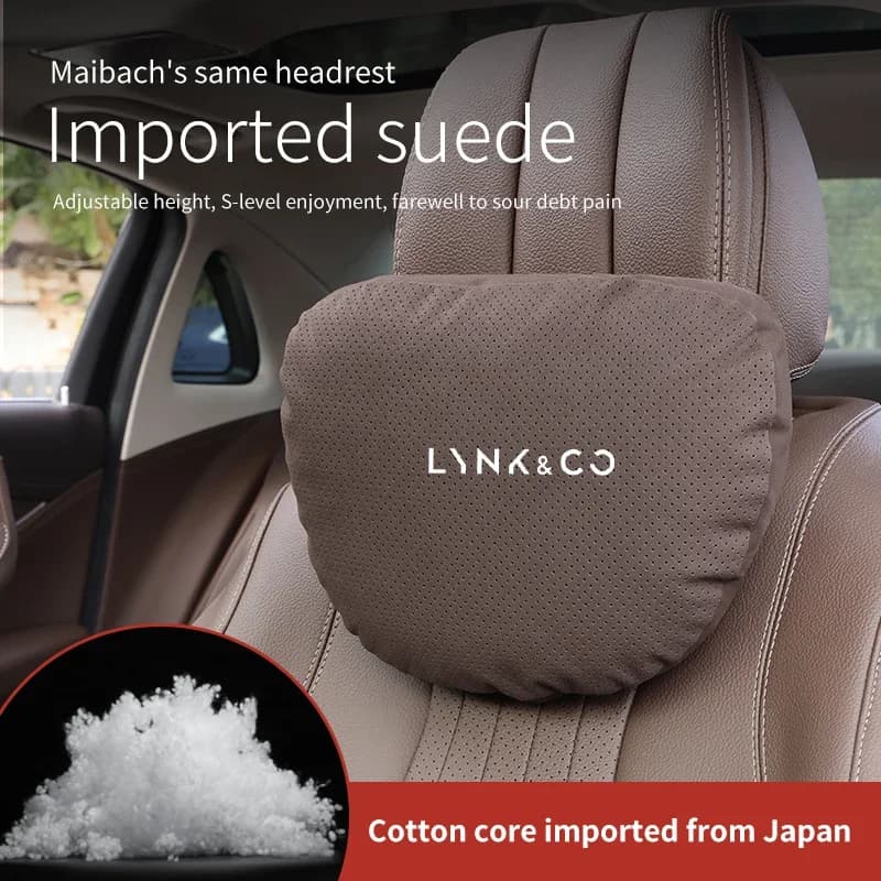 Per LYNK & CO 03 PHEV 05 09 PHEV 09 MHEV 01 06 02 03 + poggiatesta per auto supporto per il collo cuscino lombare accessori per cuscino per collo morbido